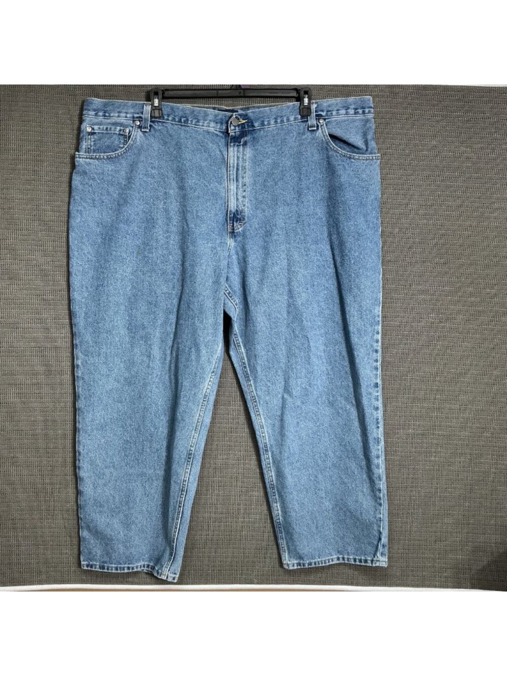 Casual Editions Men’s Size 48 Blue Light-Wash Relaxed Fit Denim Jeans
